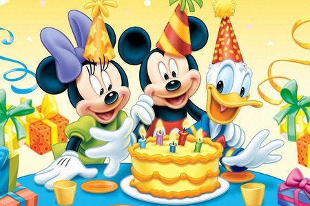 Happy birthday, Mickey Mouse!